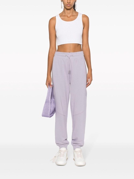 Tab jersey track pants