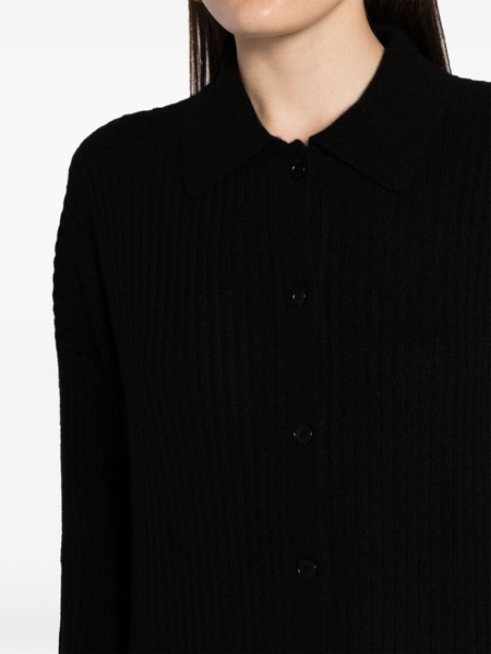 Fantino ribbed-knit cashmere cardigan