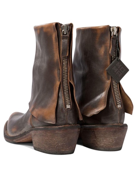 Dallas leather ankle boots