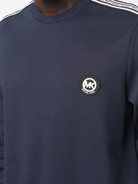 logo-patch sweatshirt