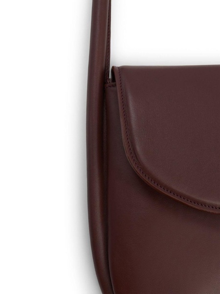 Mezzotonda leather tote bag