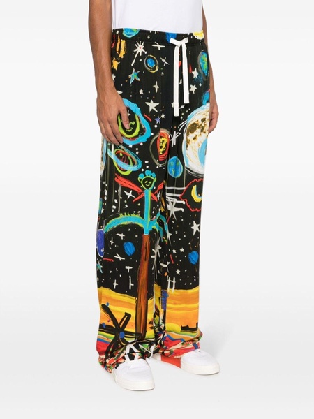 Starry Night drawstring trousers