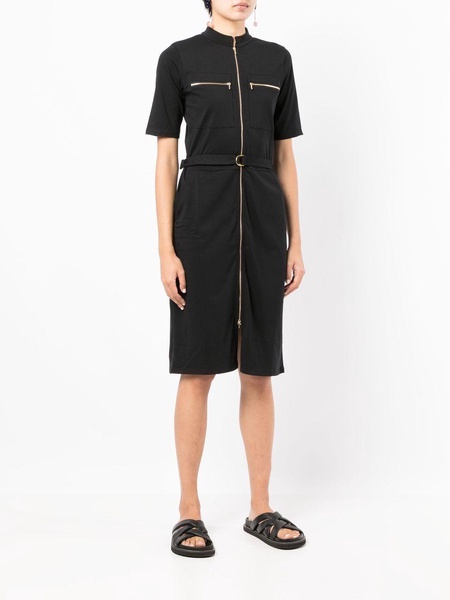 Handy zippered midi dress