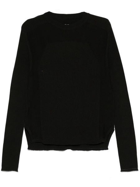 Geo ribbed sweater 