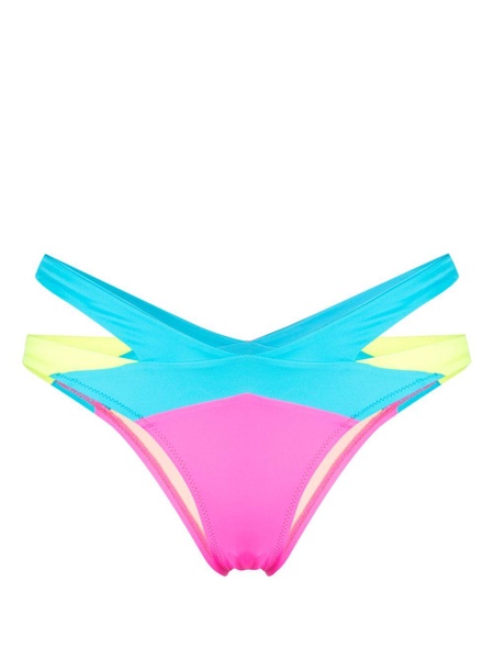 Multicoloured Mazzy Wrap Bikini Bottoms