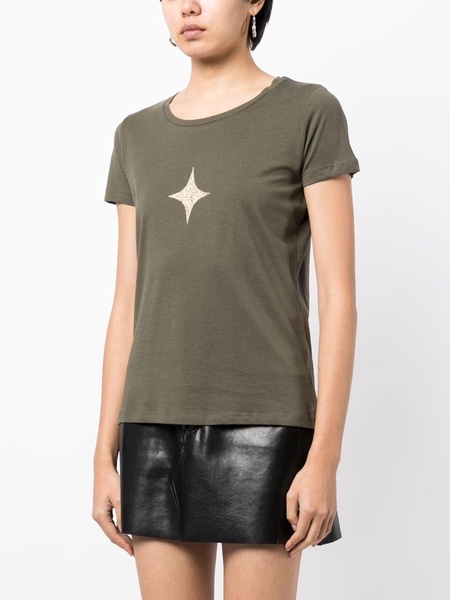 star-print cotton-jersey T-shirt