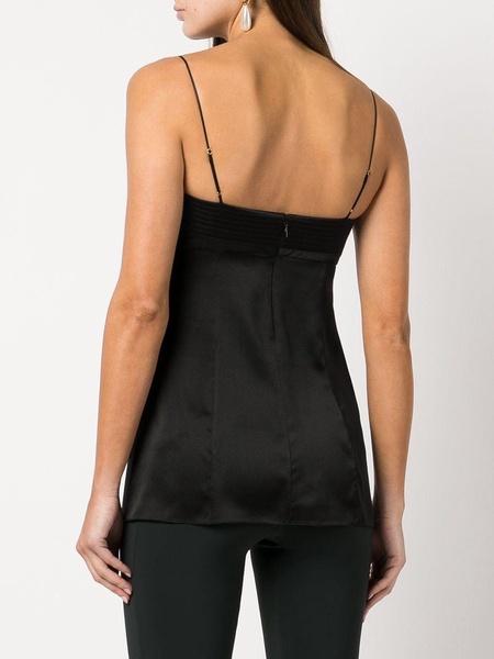 bustier camisole silk top 