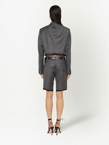 Grisaille tailored Bermuda shorts