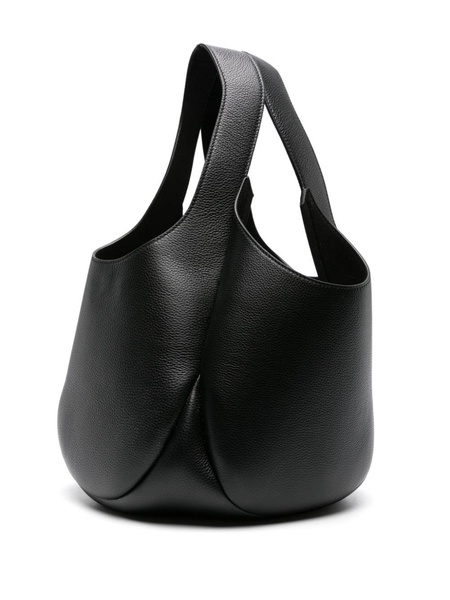 Bucket Swipe leather tote bag