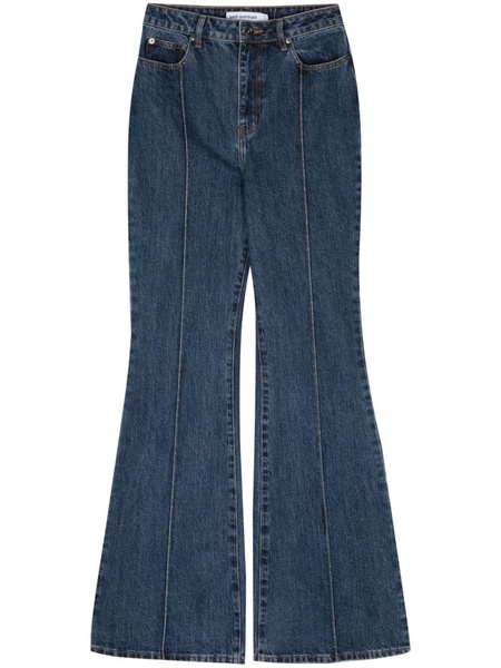 mid-rise bootcut jeans 