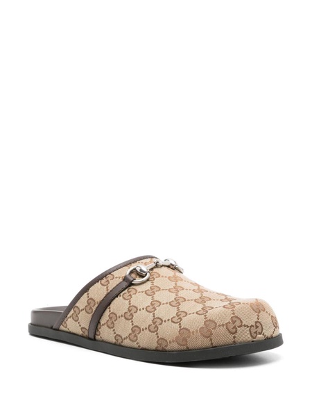 GUCCI GG MOTIF SLIPPERS