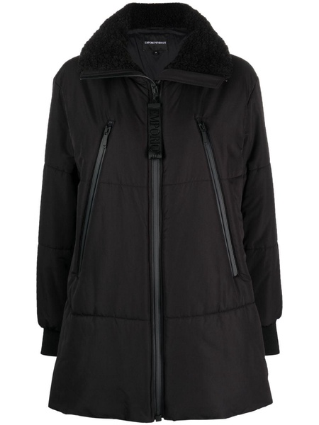 zip-up padded coat