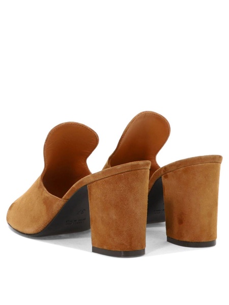 Stondato Cuoio leather mules