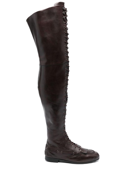 thigh-high boots