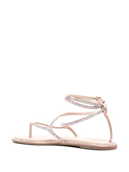 Belen crystal-embellished sandals