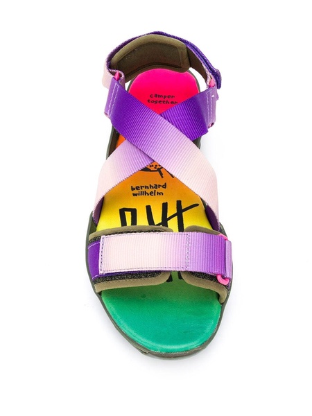 x Bernhard Willhelm together Himalayan sandals 