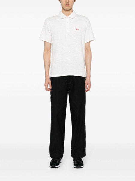 logo-embroidered polo shirt