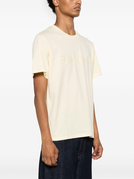 Yellow Logo-Appliqué T-Shirt