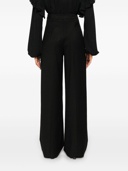 logo-plaque tailored trousers