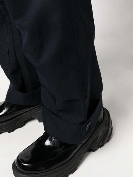 workwear straight-leg trousers