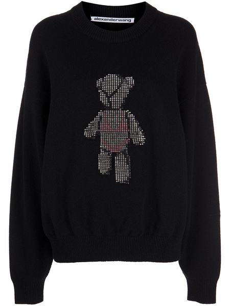 Alexander Wang Pullover With Crystal Clothing