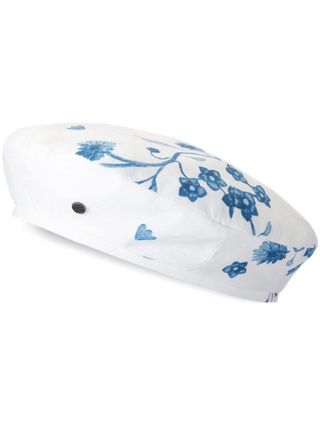 New Billy floral-print beret