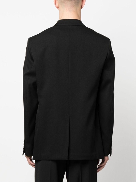 single-breasted wool blazer