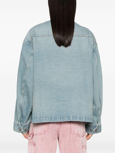 Trucker oversized denim jacket