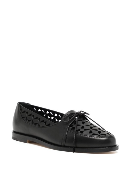 Delirium cut-out leather loafers