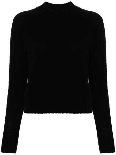 mock-neck cashmere jumper