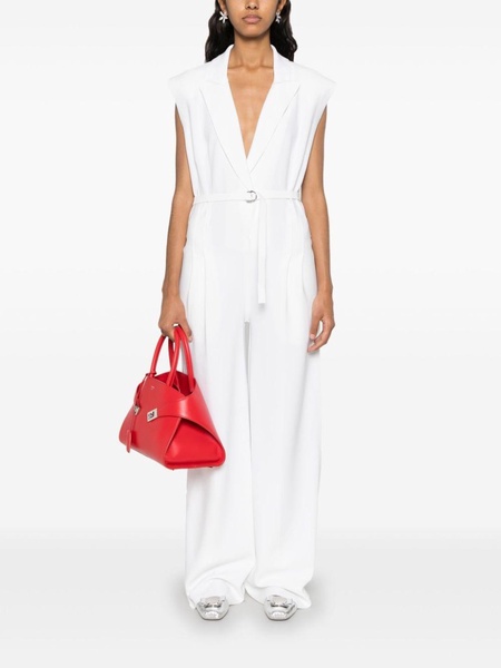 cropped-leg jumpsuit