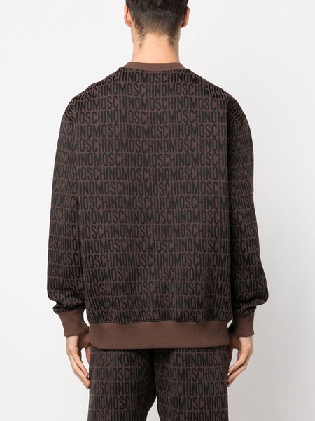 logo-print sweater