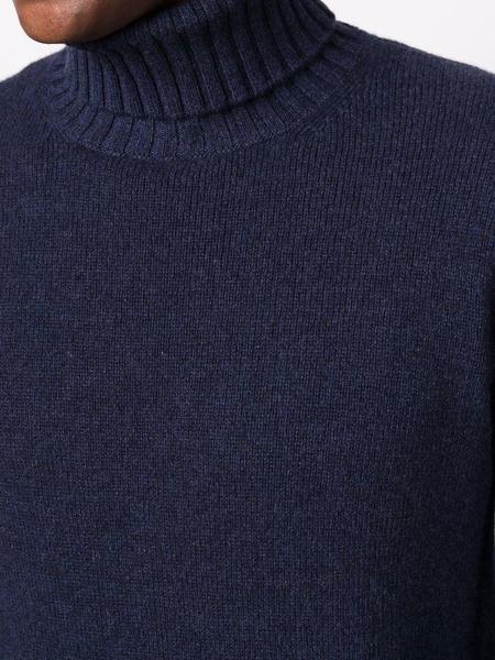 roll-neck cashmere jumper