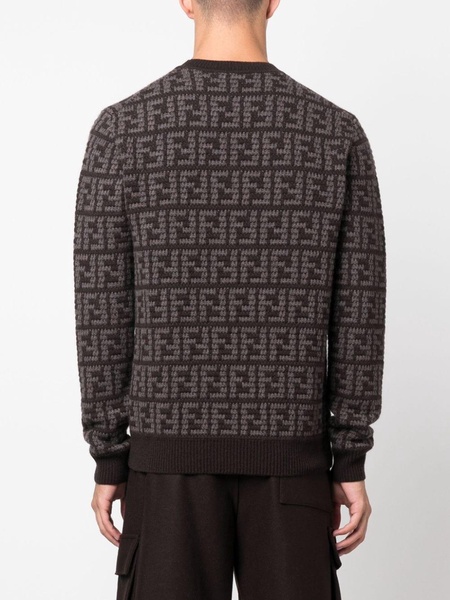 FF-motif cashmere jumper 