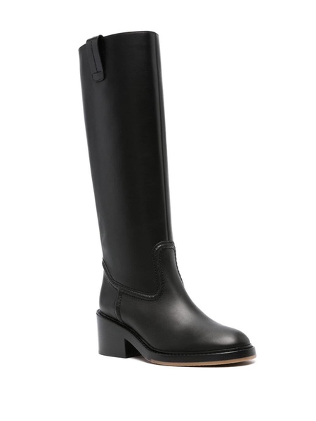 70mm knee-high leather boots 