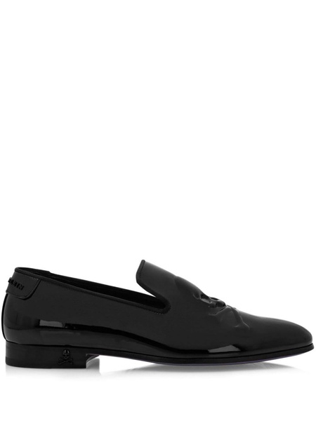 Skull&Bones patent leather loafers