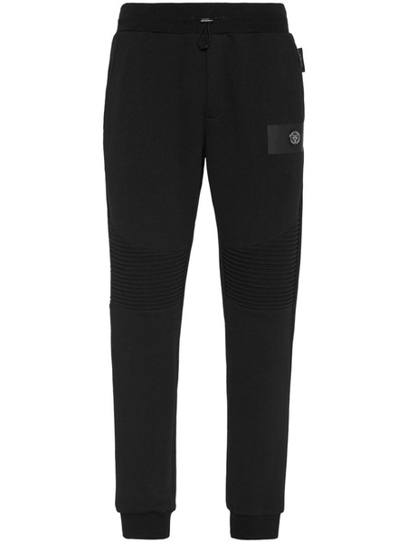 ribbed panelling track pants