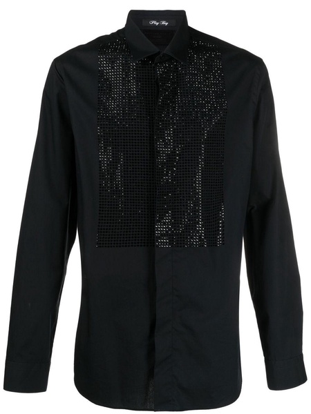 Sartorial stud-embellished shirt