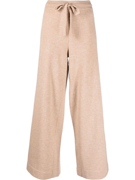 Frederique wide-leg knitted trousers