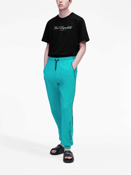 Hotel Karl cotton track pants