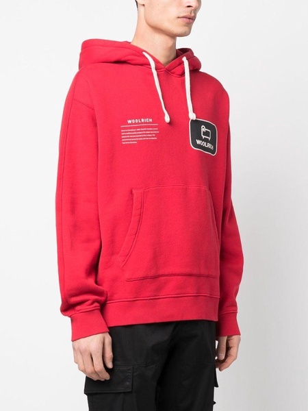 American logo-print hoodie