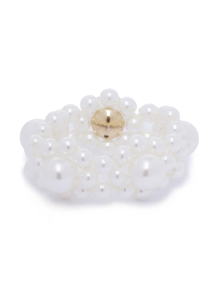 faux-pearl ring