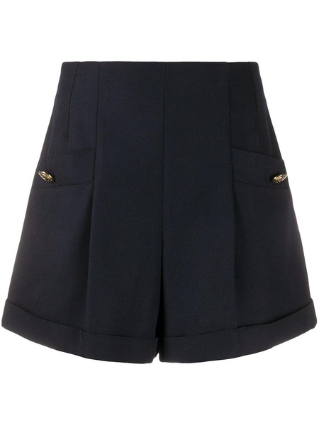 pleated shorts