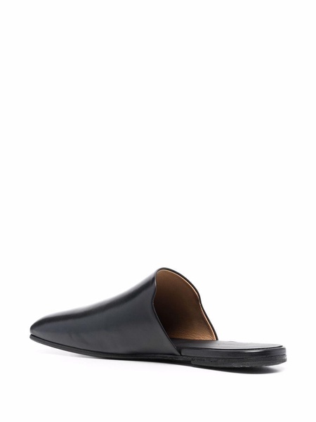 square-toe slip-on mules