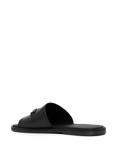 Jacob leather slides 