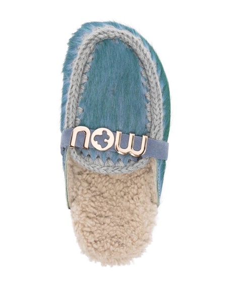 logo-plaque slippers