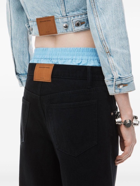 Alexander Wang Wide Leg Jeans