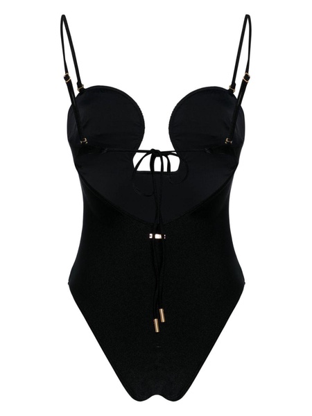 Celia wired-neckline swimsuit