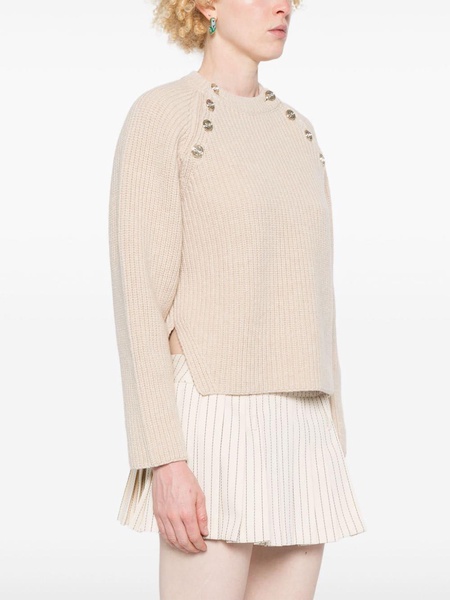 ribbed wool sweater