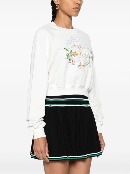 Appartement Dans Les Airs cropped sweatshirt